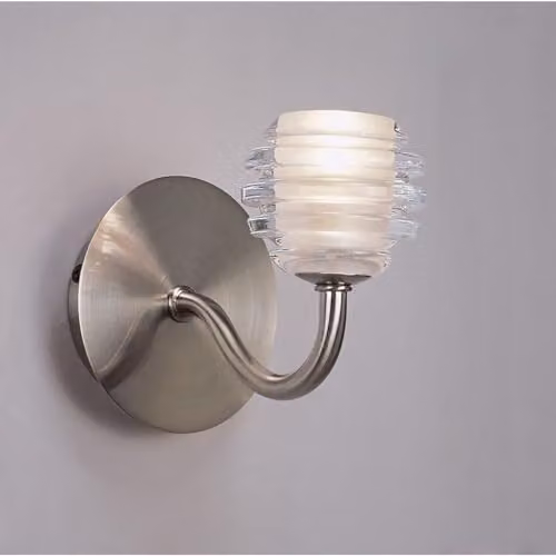 Mantra Netlighting Sphere Wall Lamp in Grey and Silver with G9 Bulb Holder – 2