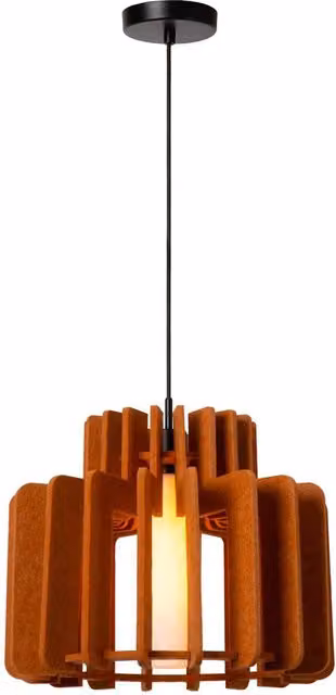Netlighting Rollo Pendant Light, Orange, W/D/H: 40 x 40 x 150 cm – 1