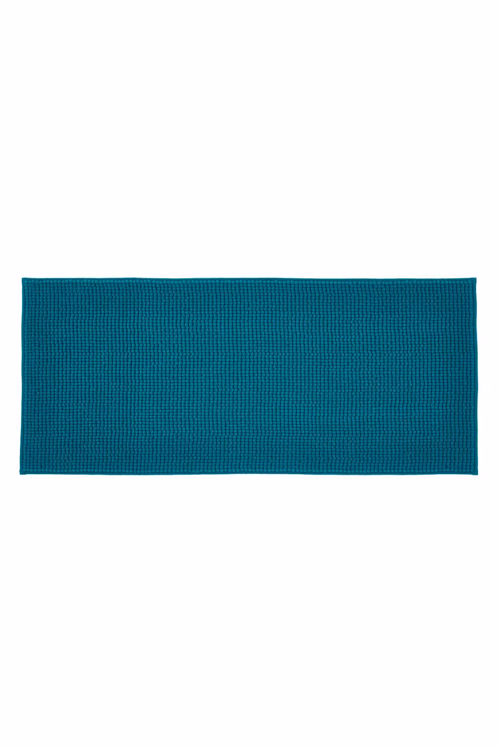Catherine Lansfield Bobble Bath Runner in Petrol Blue, W/D/H: 50 x 120 cm – 3