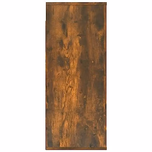 vidaXL Wall Cabinet in Smoked Oak, W/D/H: 80 x 33 x 80 cm – 3