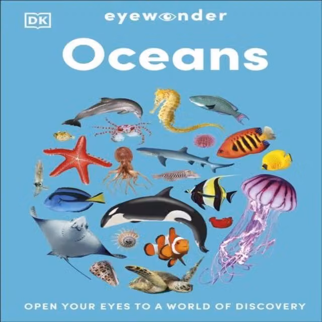 DK Eyewonder Oceans Hardback Book, Multicolour