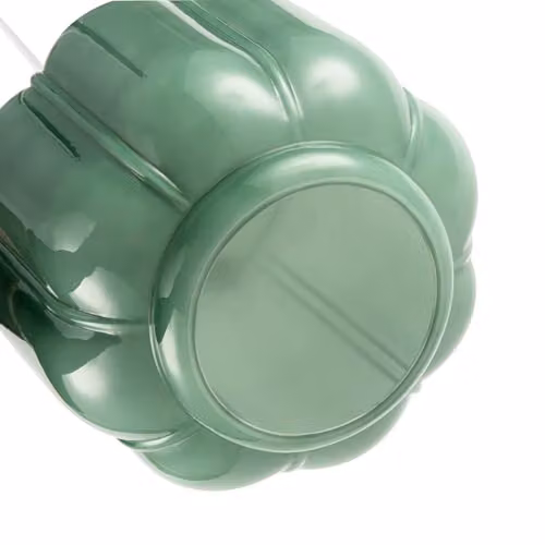 Happy Homewares Green Glass Classic Square Pendant Ceiling Light Shade W/D/H: 18 x 18 x 18 cm – 2