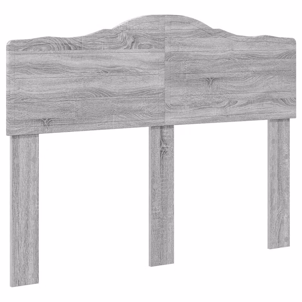 Berkfield Home Sonoma Bed Frame in Grey Solid Pine Wood, W/D/H: 120 x 190 cm – 2