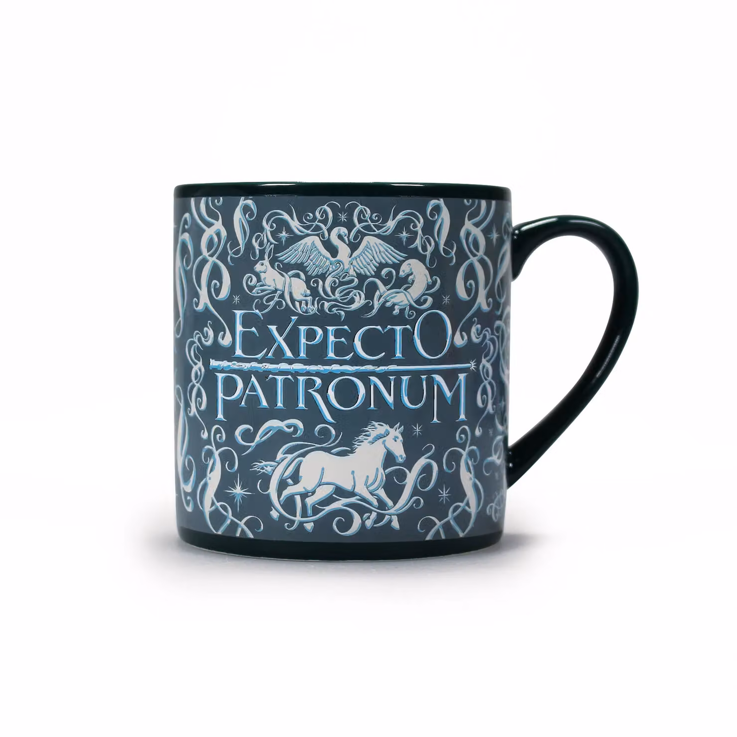 Half Moon Bay Harry Potter Expecto Patronum Heat Sensitive Colour Change Ceramic Mug, 310ml, Multicolour and Black – 2