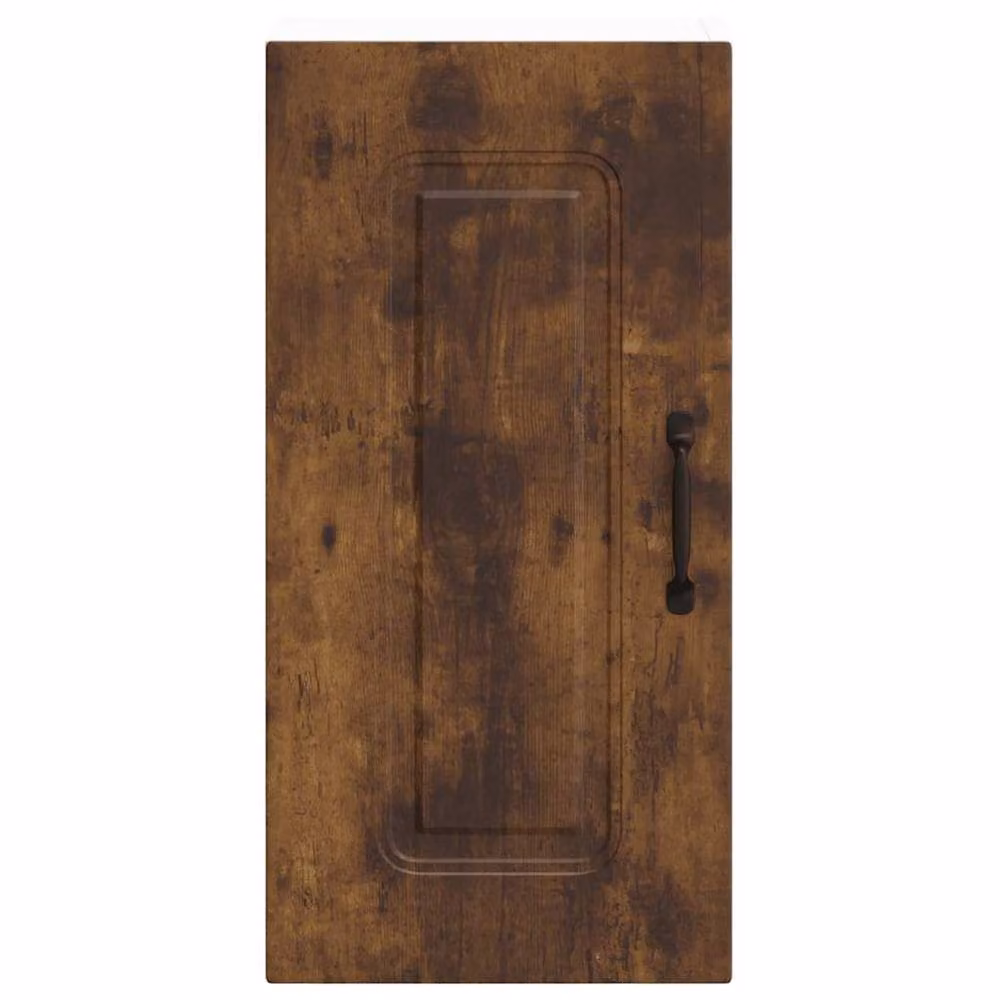 Berkfield Home Kalmar Wall Mounted Kitchen Cabinet in Smoked Oak Brown Engineered Wood – 4