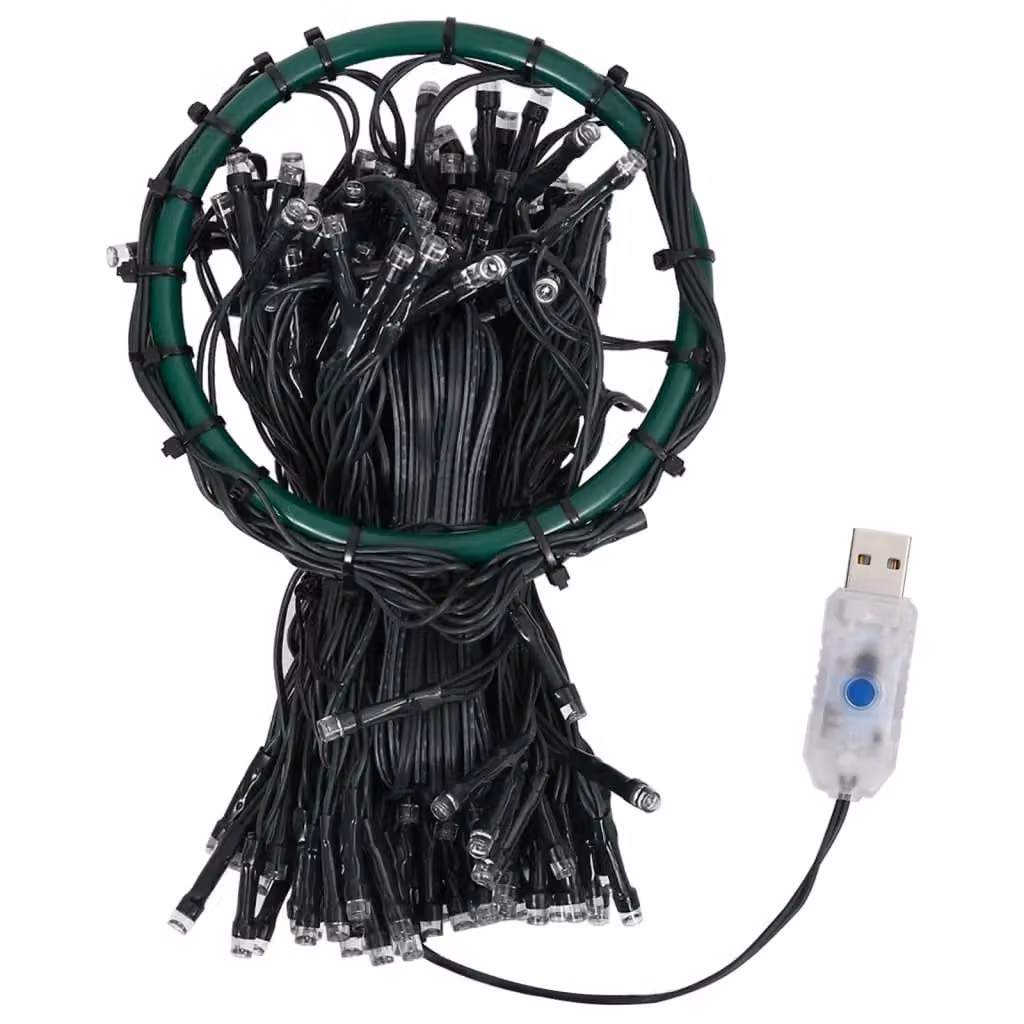 Berkfield Home Multicolour Christmas Tree Net Lights with 150 RGB LEDs, 150 cm – 2
