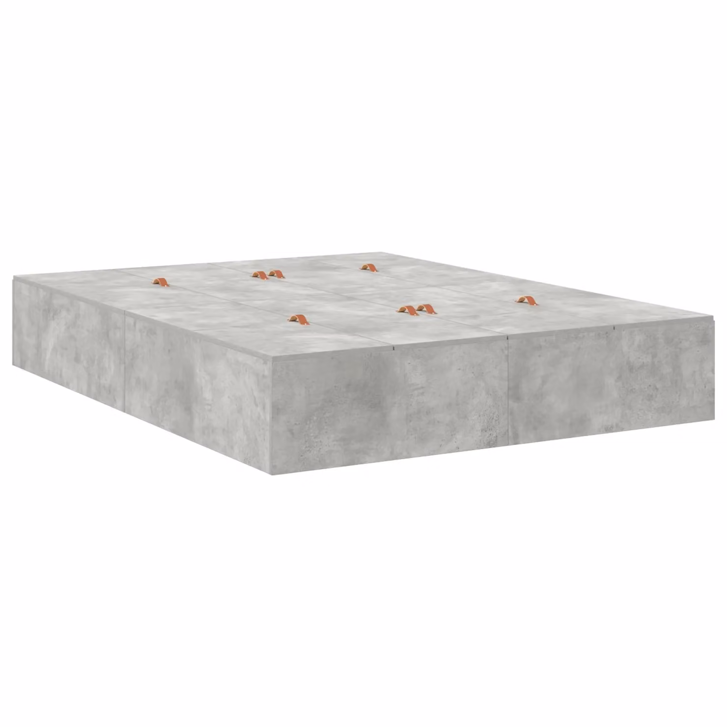 Berkfield Home Storage Bed Frame with Lift Up Base, Grey, W: 150 cm, D: 200 cm – 2