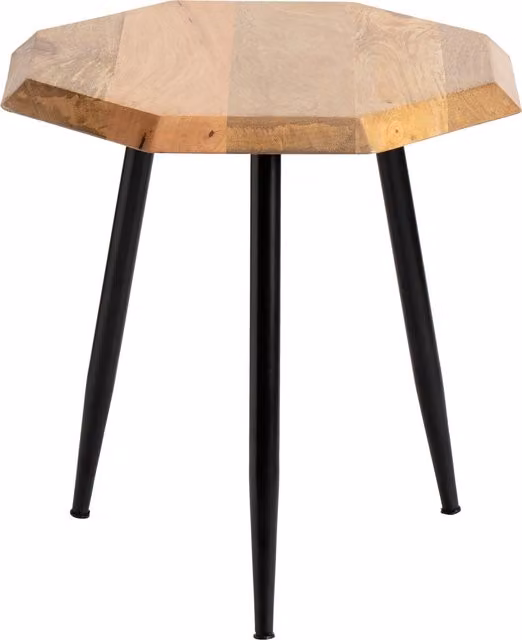 MH London Rolande Mid-Century Wood End Table in Brown