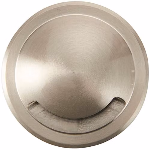 Loops 1-Way Satin Nickel Replacement Bezel for x01295 x01296 and x01297 Guide Lights in Silver Aluminium Alloy – 1