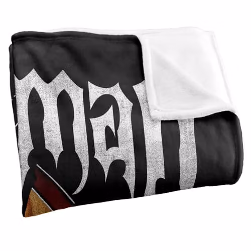 LOGOVISION The Lord Of The Rings Saruman Band Super Soft Fleece Throw Blanket, Multicolour, W: 152 cm, D: 127 cm – 2