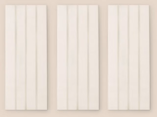 Trims & Co. Reeded Tongue and Groove MDF Wall Panels in White Primer