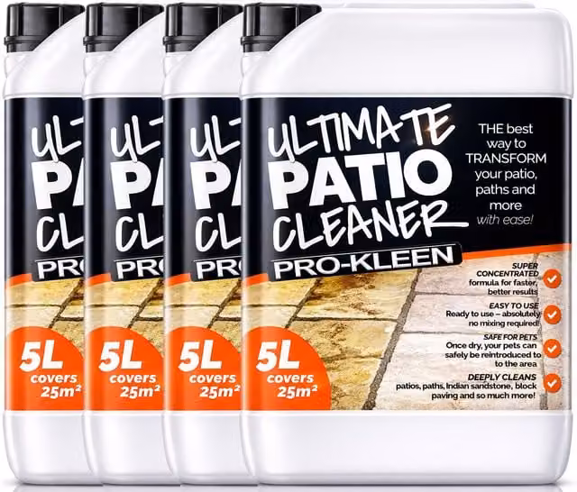 ProKleen Ultimate Patio Cleaner and Black Spot Remover, 4 x 5 l – 1