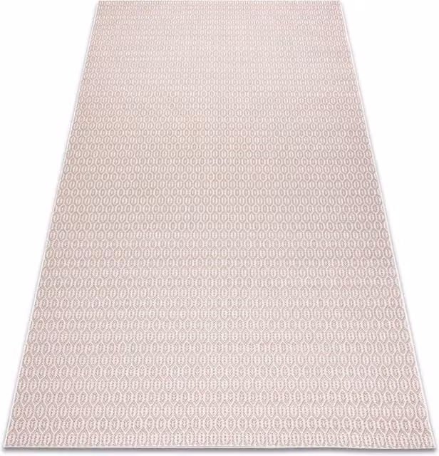 RugsX Yellow Flat Weave Polypropylene Rectangular Rug, W/D/H: 120 x 170 cm