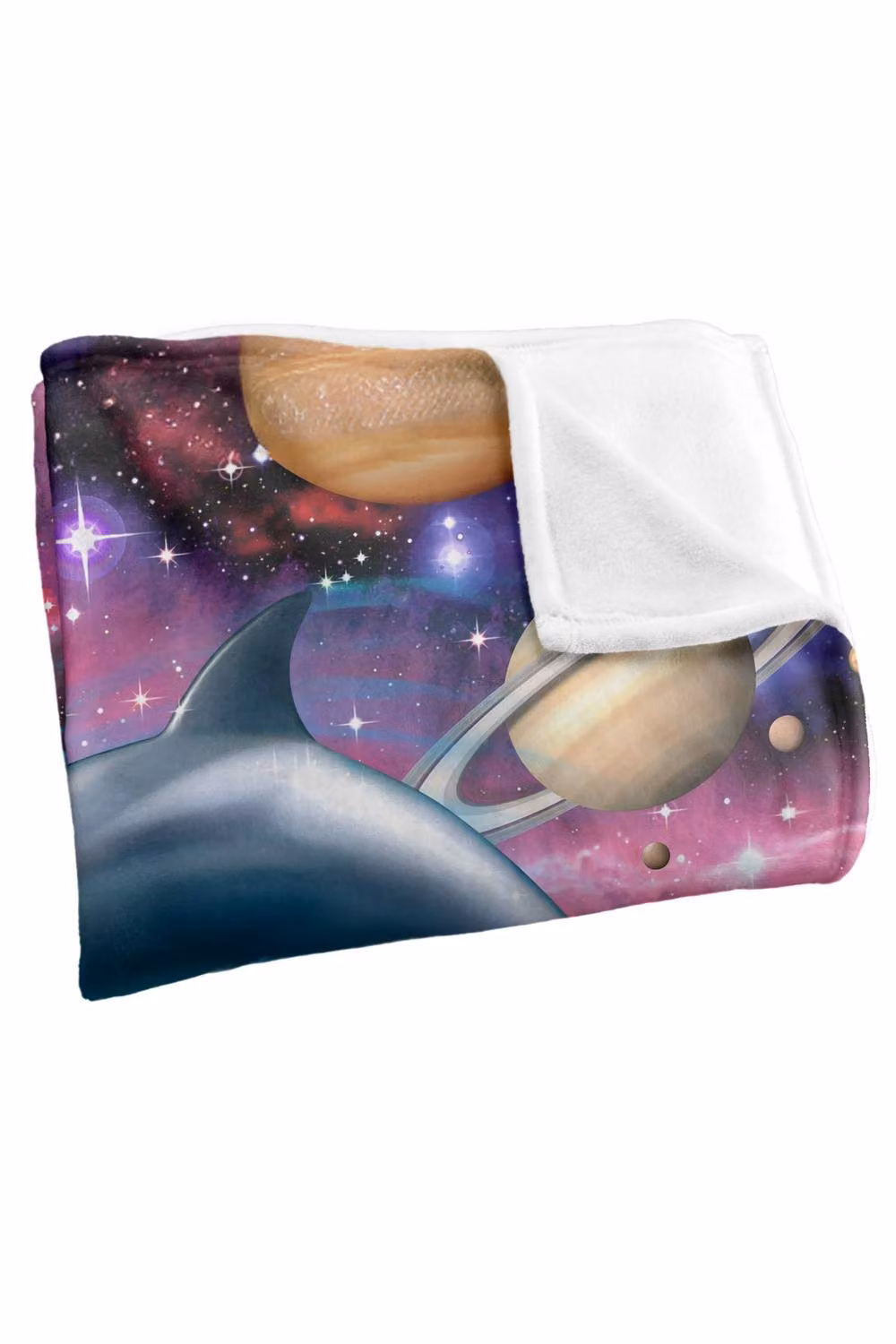 JQ Licensing Dolphin Universe Silky Touch Super Soft Fluffy Polyester Throw Blanket in Multicolour, Large – 4