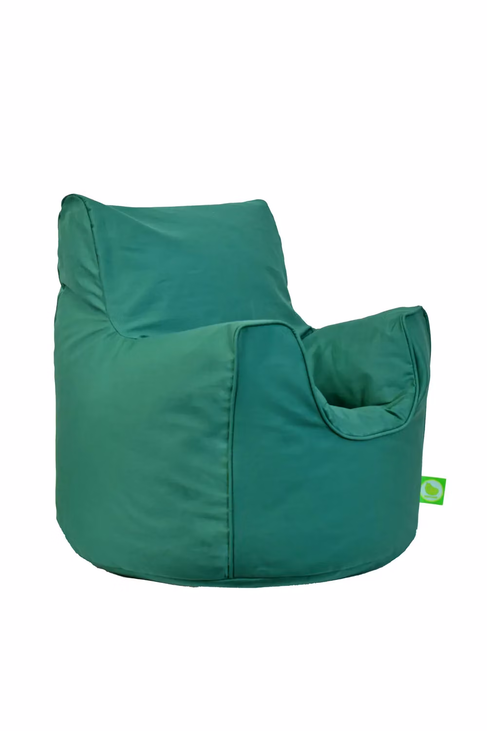 Bean Lazy Cotton Twill Bean Bag Arm Chair for Toddlers in British Racing Green, Small – 2