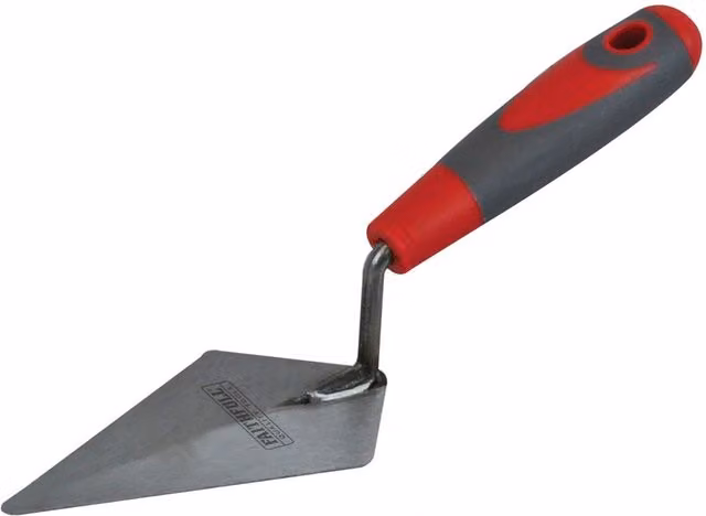 Faithfull Steel Soft Grip Pointing Trowel in Multicolour