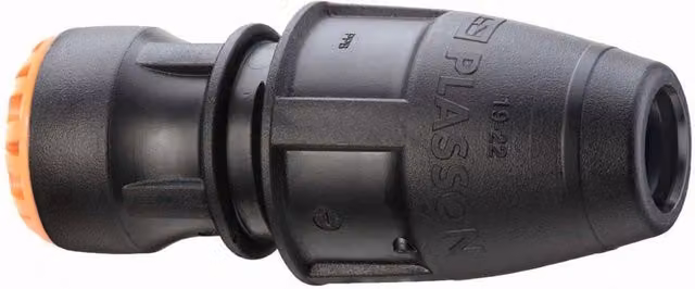 Plasson Pushfit Universal Coupler Grey 22mm x 24mm-28mm PP10017C022028