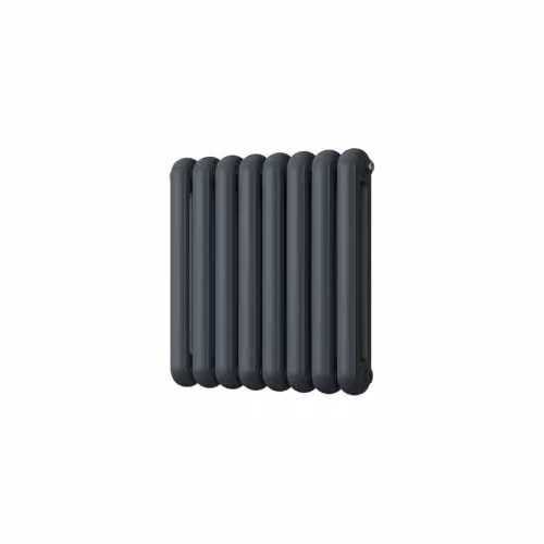 UK Radiators Sherwood Anthracite Round Top Column Radiator, W: 57.6 cm, H: 60 cm – 2
