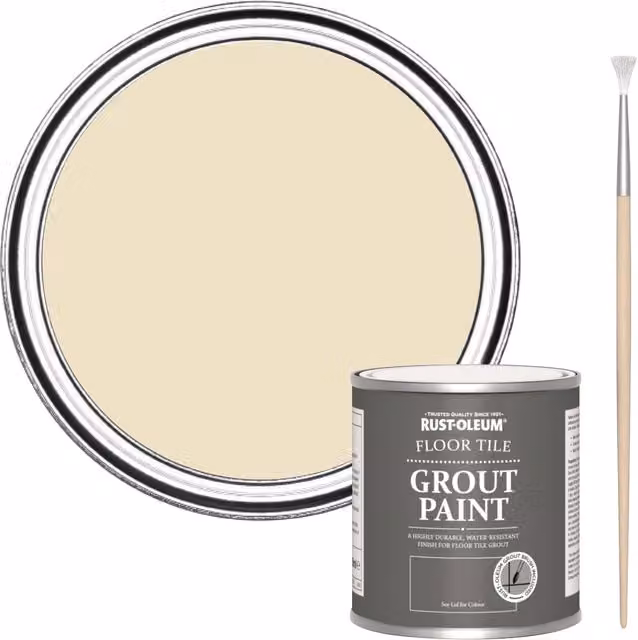 Rust-Oleum Floor Grout Paint Featherstone Beige 250ml