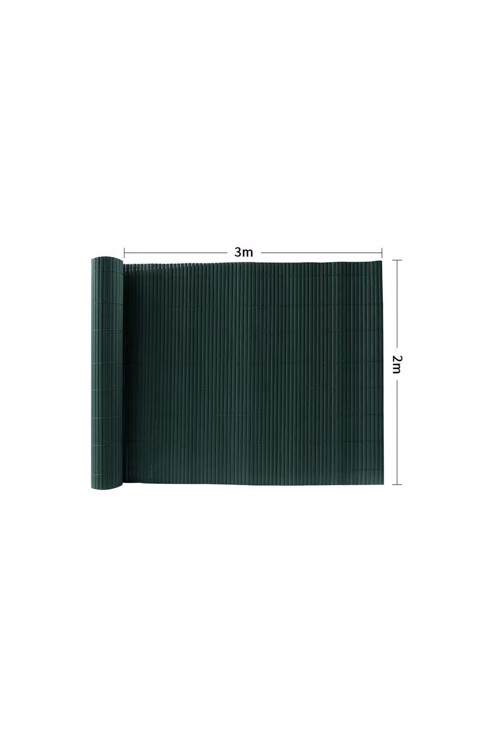 Garden Sanctuary Opaque PVC Privacy Fence and Balcony Cover, Green, W: 300.0 cm, H: 200.0 cm – 3