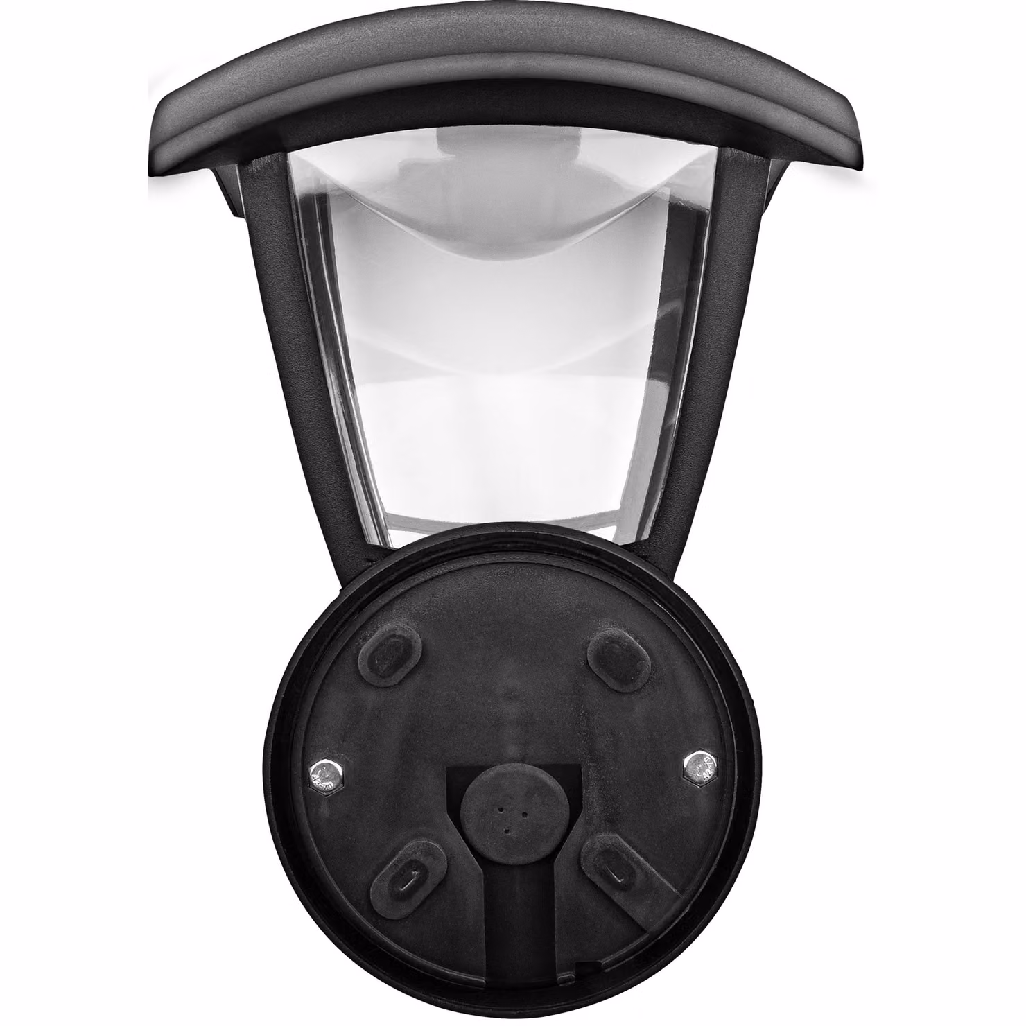 Luceco LED Classic Post Lantern in Black Plastic, IP44 Rated, 8 W – 7
