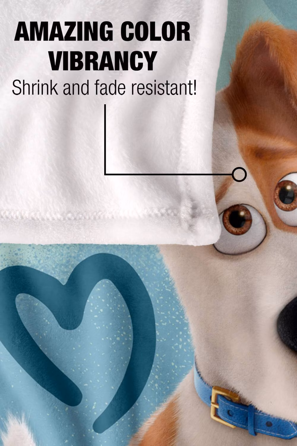 Universal Secret Life Of Pets Fluffy Fleece Throw Blanket, Multicolour, W: 152 cm, D: 127 cm – 3