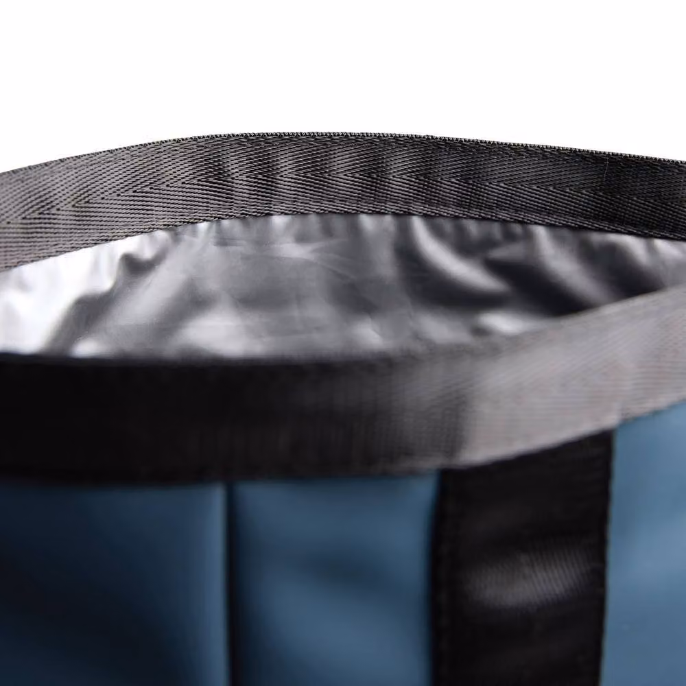 Vinga Baltimore Roll Top Cooler Bag in Blue – 3