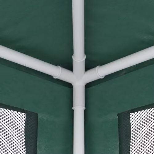 vidaXL Party Tent in Green with 6 Mesh Sidewalls, W/D/H: 600 x 300 x 258 cm – 4