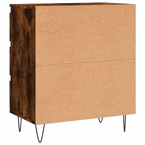 vidaXL Sideboard in Brown Smoked Oak, W/D/H: 60 x 35 x 70 cm – 5