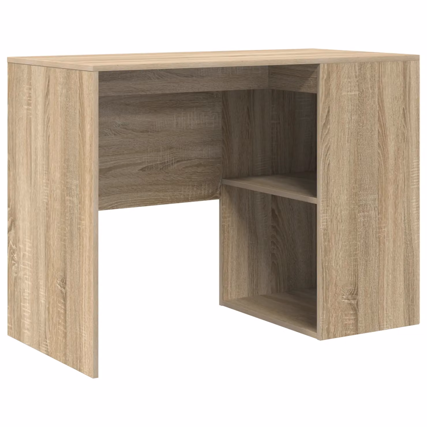 Berkfield Home Sonoma Oak Writing Desk in Brown – 2