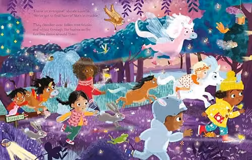 The Great Unicorn Rescue by Macmillian, a multicoloured paper adventure book – 3