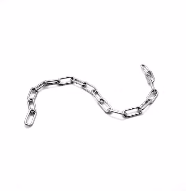 Sola 15 m Heavy Duty Hot Dipped Galvanised Steel Chain, 2 mm, Silver