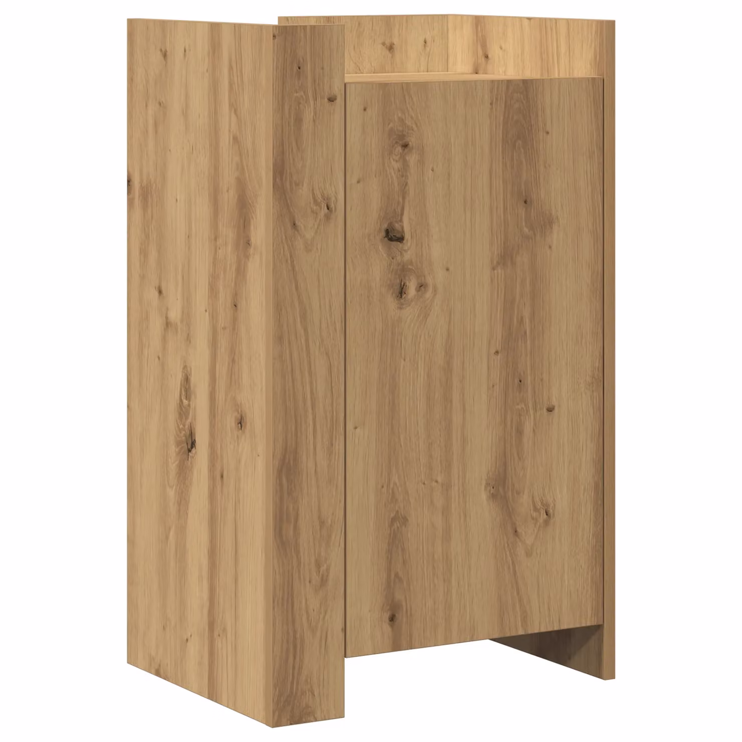 Berkfield Home Artisan Oak Sideboard in Brown, W/D/H: 45 x 35 x 75 cm – 2