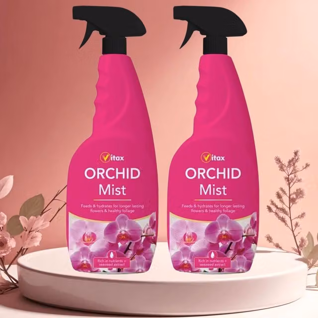 Vitax Orchid Feed Mist Spray Ready To Use Seaweed Extract Plant Tonic, 0.75 l