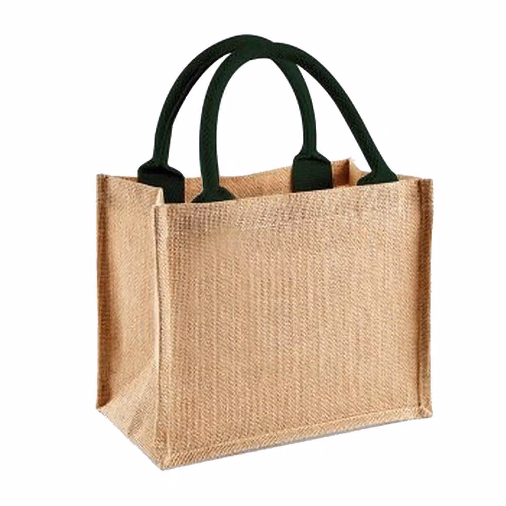 Westford Mill Jute Mini Gift Bag in Beige (6 Litres) – 1