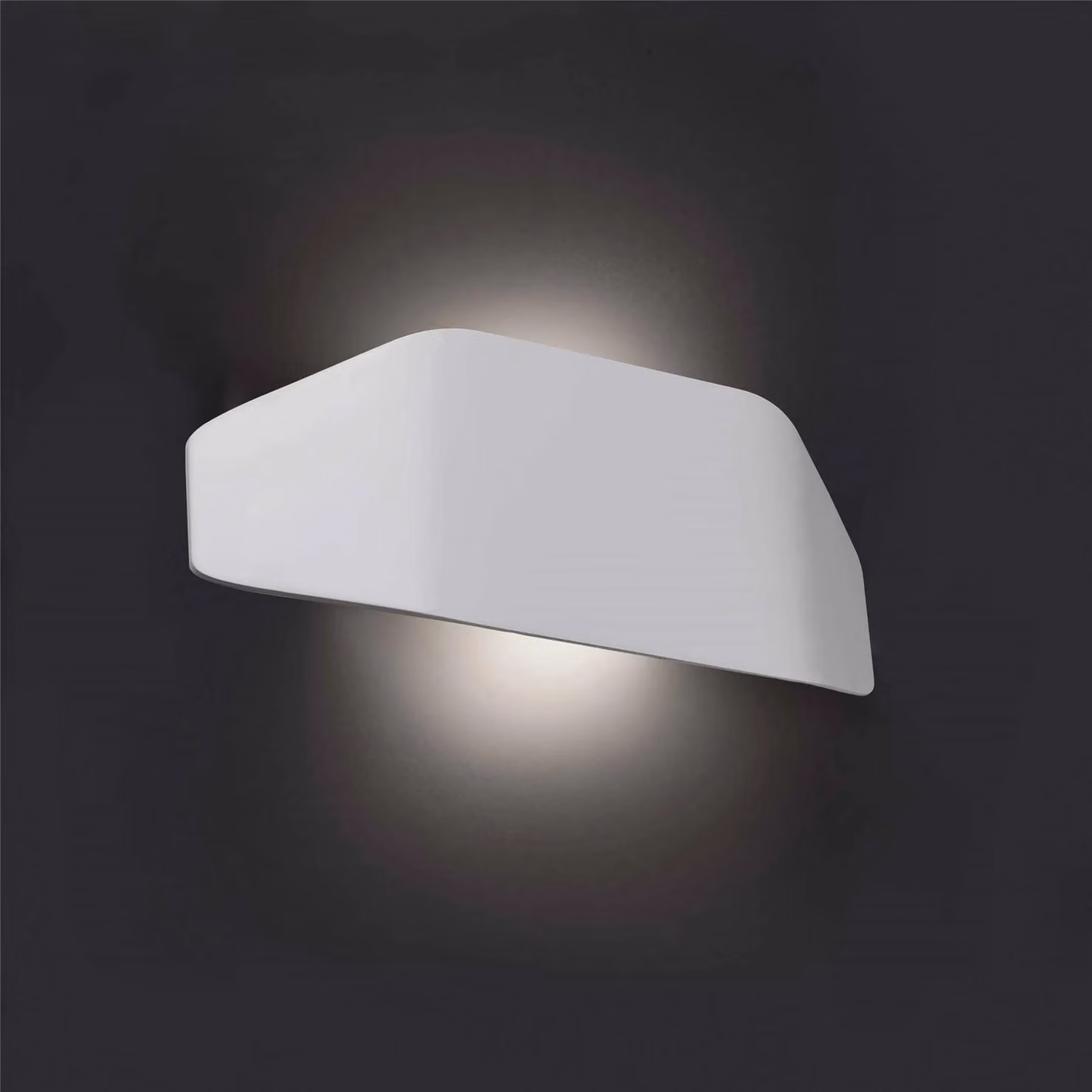 Netlighting Future Modern Rectangular Outdoor Wall Light White IP44 E27 – 3