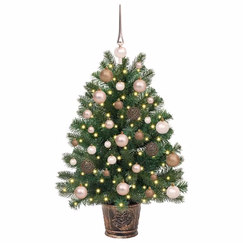 Berkfield Home Green Artificial Tabletop Christmas Tree with 150 LEDs, Height: 95 cm – 3