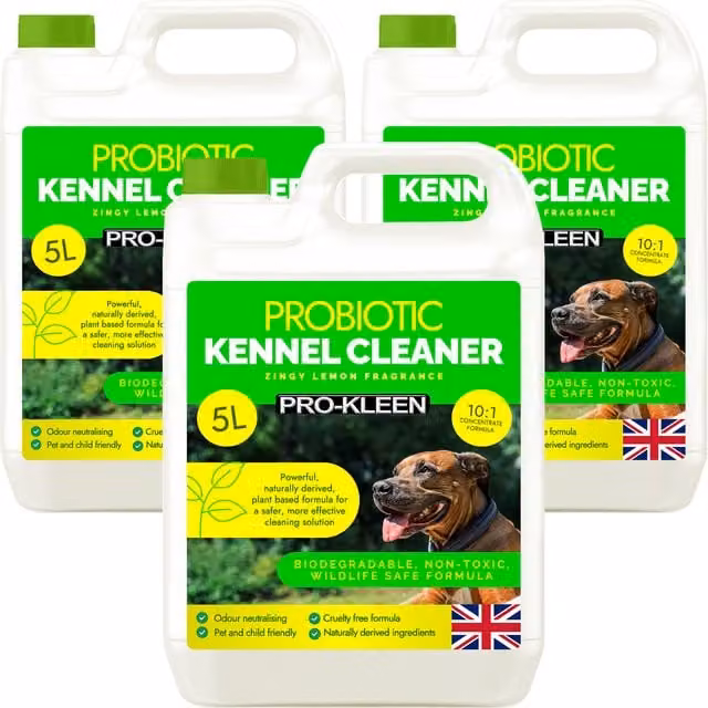 Pro-Kleen ProBiotic Kennel Cleaner Biodegradable Non-Toxic Wildlife Safe Lemon 15kg