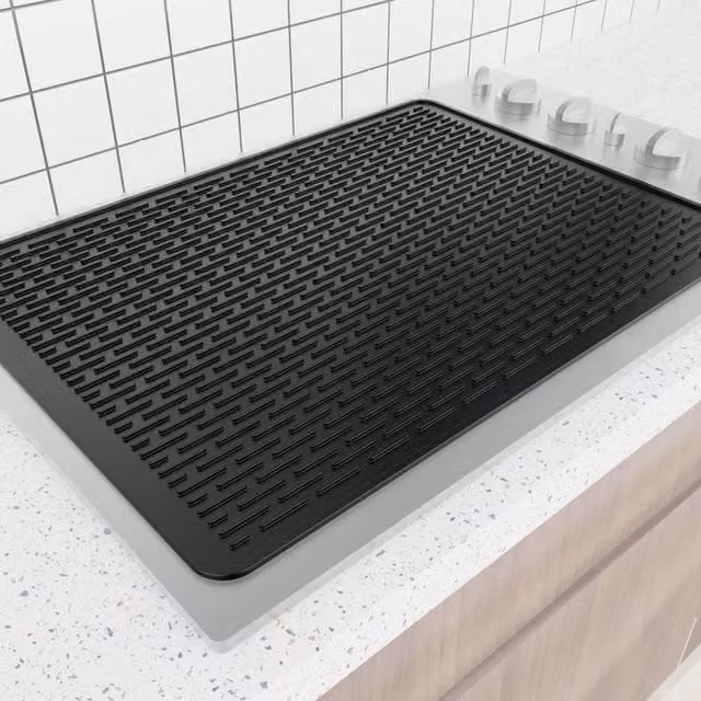 Havendro Silicone Induction Hob Protection Mat, Scratch-Proof and Oil-Resistant, Black – 1