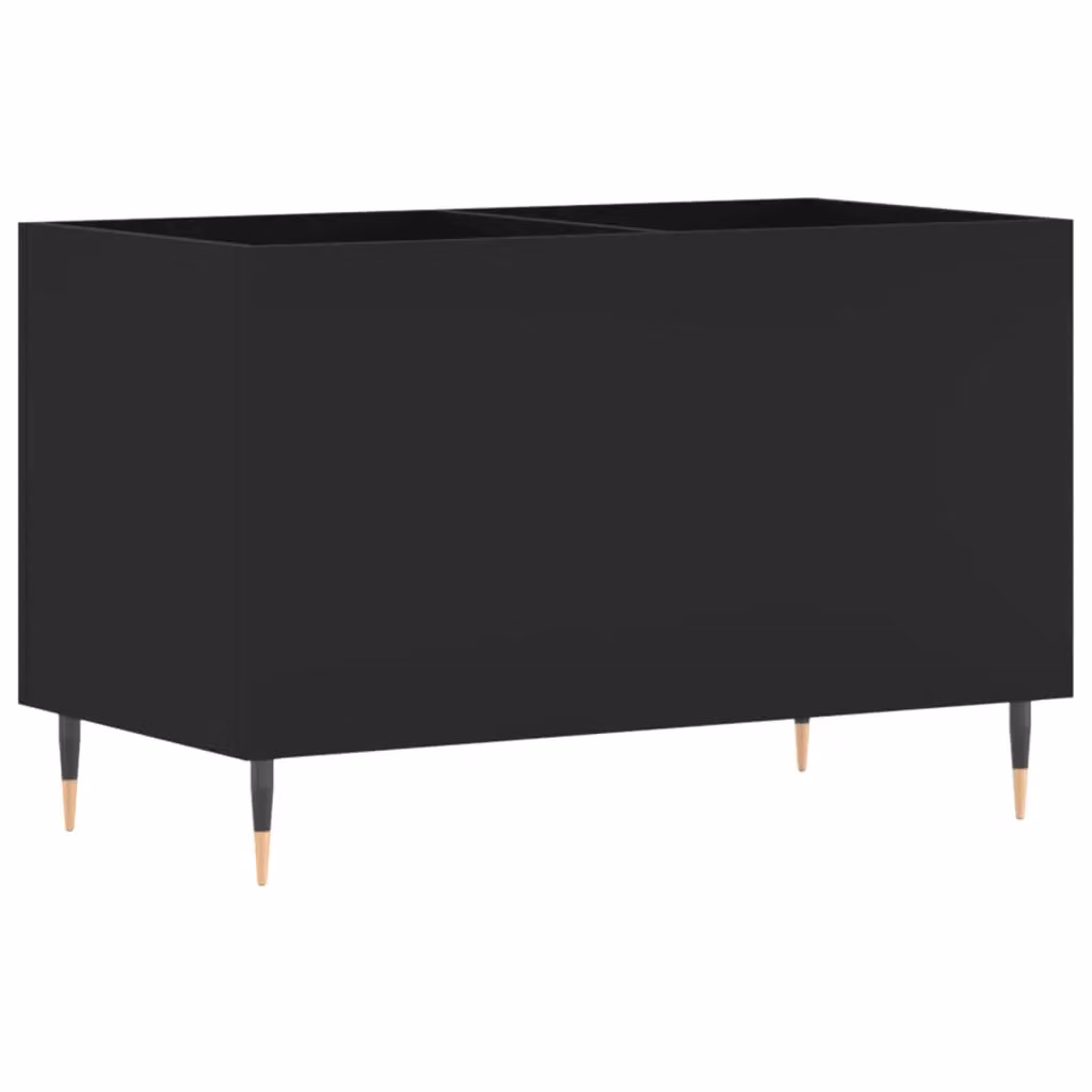 Berkfield Home Industrial Record Cabinet in Black, W: 74.5 cm, D: 38 cm, H: 48 cm – 2