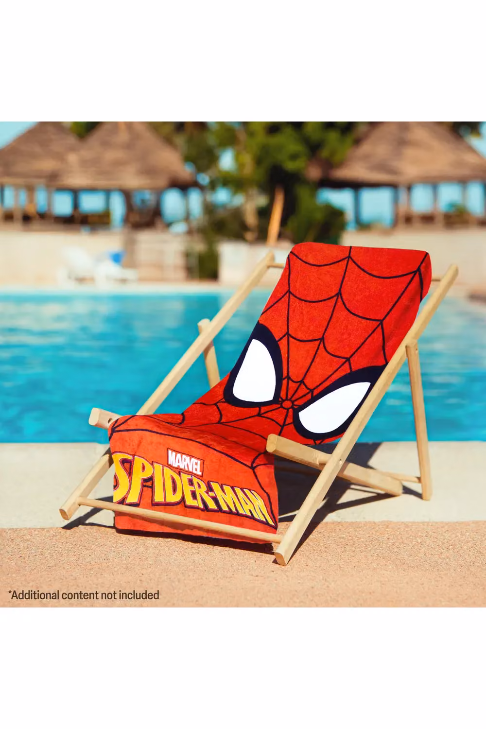 Disney Spiderman Red Cotton Beach Towel for Children W/H: 140 x 70 cm – 5