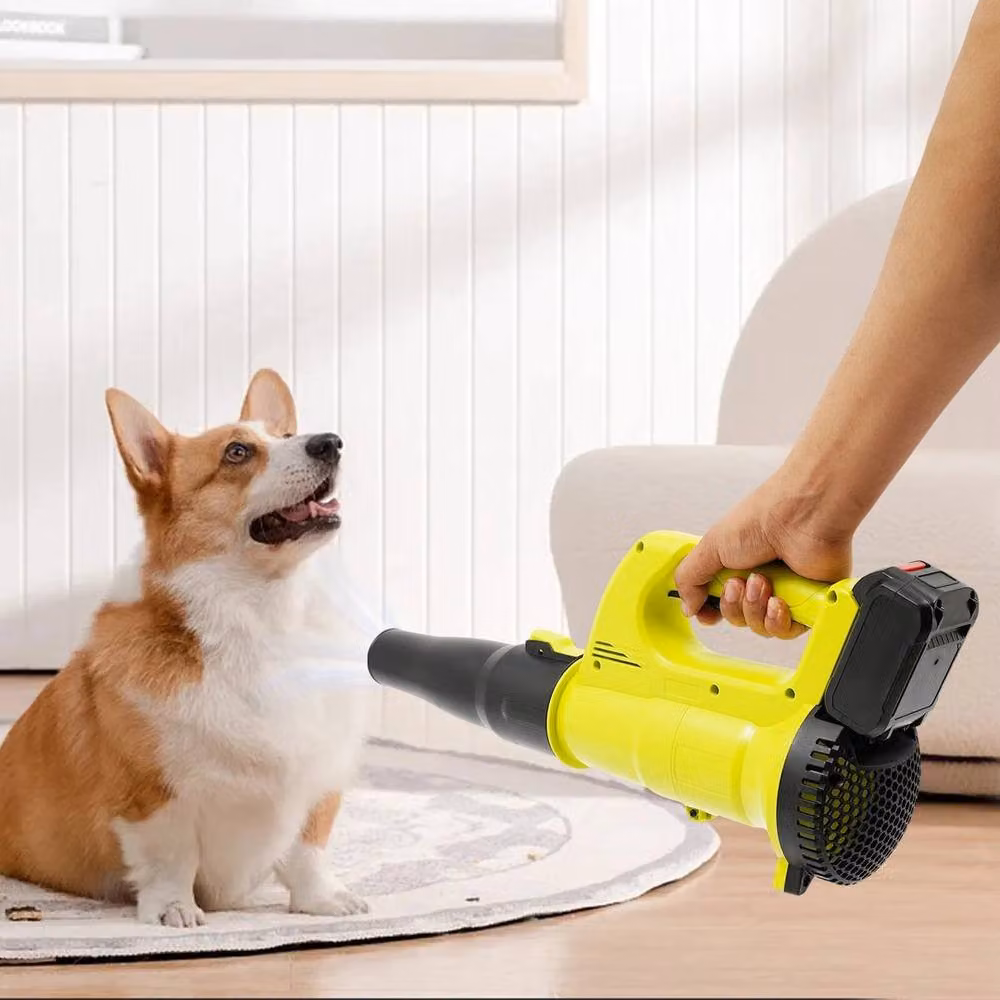 EONLION Cordless Battery Leaf Blower in Green – 4