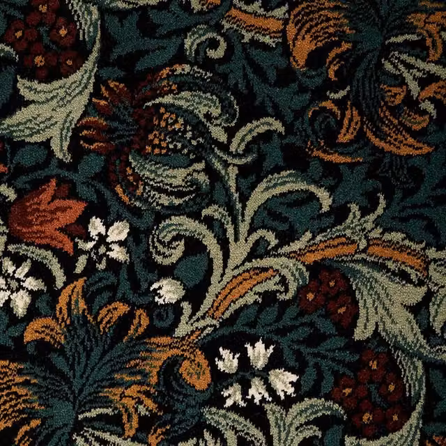 House of Hackney Golden Lily Carpet in Multicolour