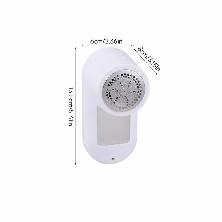 PAWNORA Electric Lint Remover with Replaceable Blades, White, USB Rechargeable