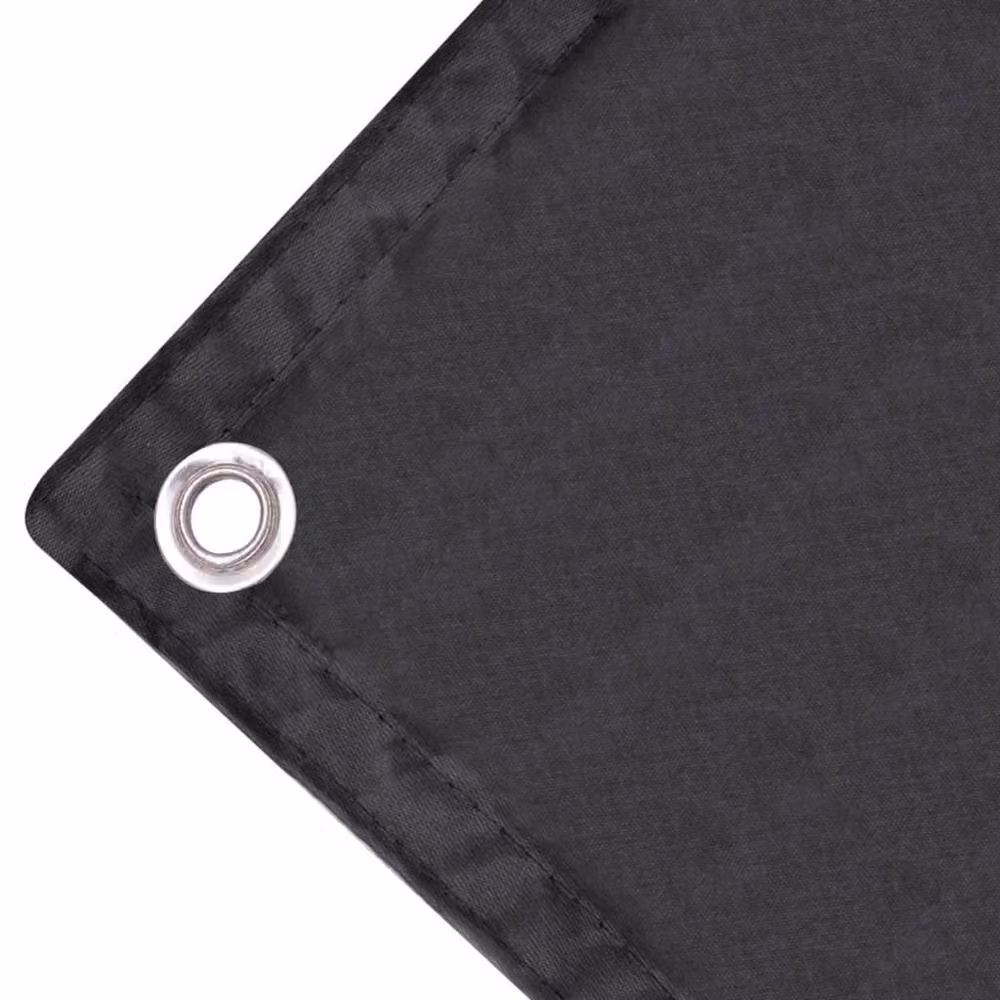 Berkfield Home Balcony Screen in Anthracite Black Oxford Fabric, W: 90 cm, L: 600 cm – 2