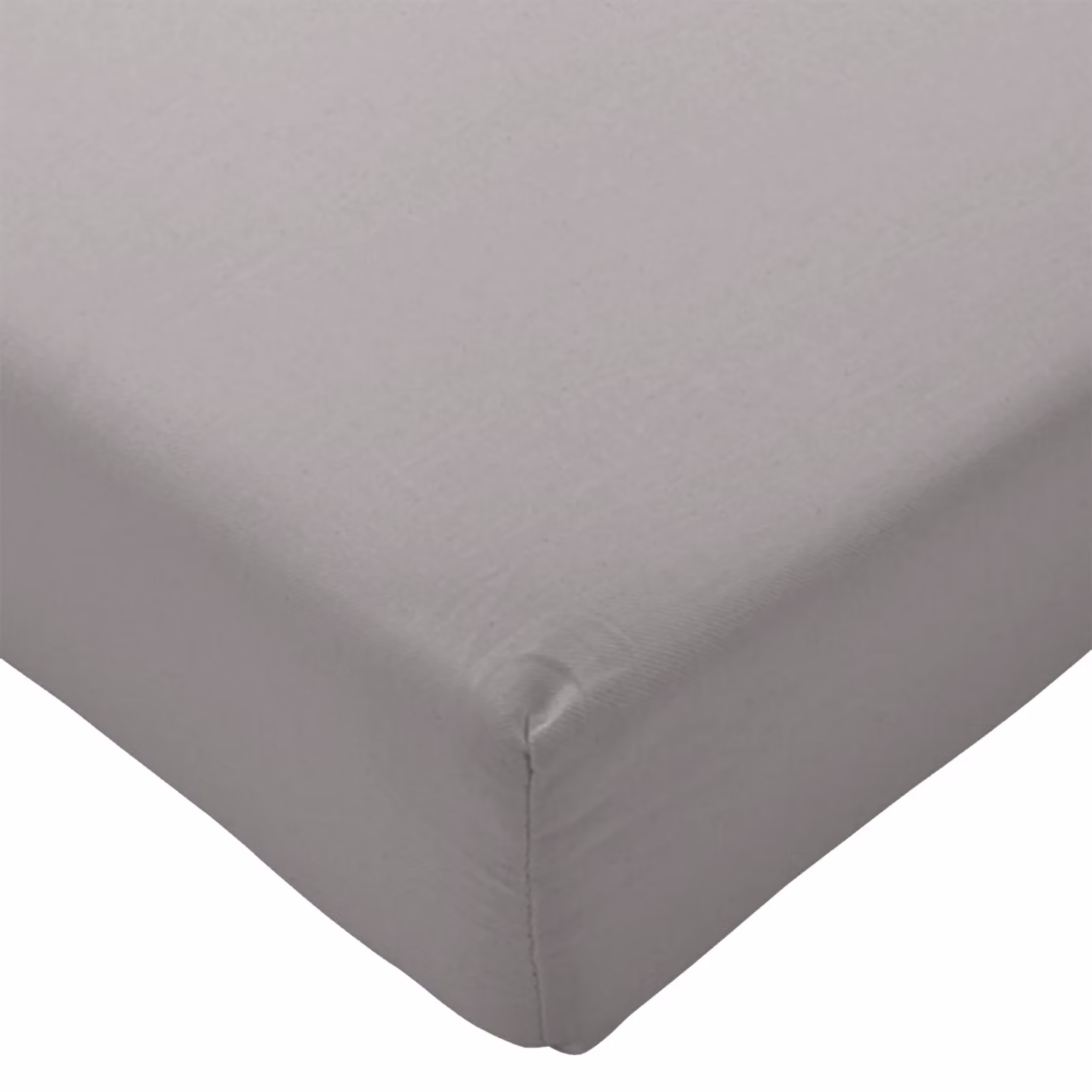 Highams King Size Polycotton Fitted Sheet, Silver Grey, W/D/H: 150 x 200 x 30 cm – 3