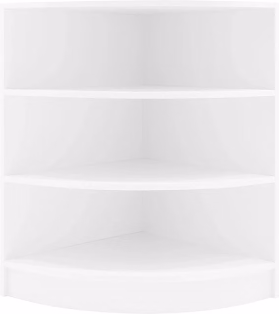 Monstershop LM60 Retail Shop Corner Counter, White – 1
