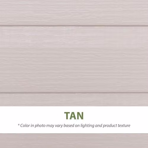 LIFETIME 60170 Heavy Duty Low Plastic Garden Storage Box in Desert Sand and White, W/D/H: 183.0 x 122.0 x 42.0 cm – 5
