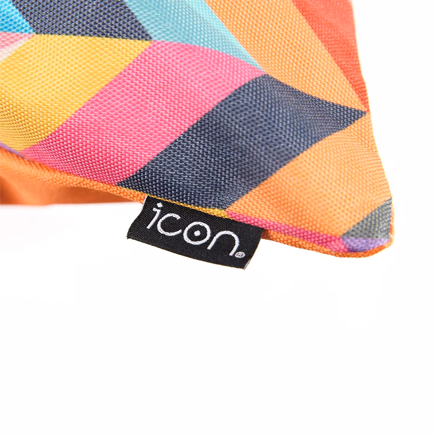 icon Circular Geo Cushion in Aqua and Orange, W/D/H: 43 x 43 x 43 cm – 3
