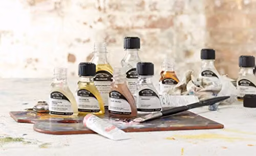 Winsor & Newton Refined Linseed Oil Medium, Yellow, 75 ml – 2